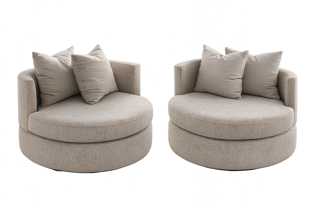 Luna Curve Swivel Chair