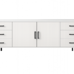 Luna White Sideboard